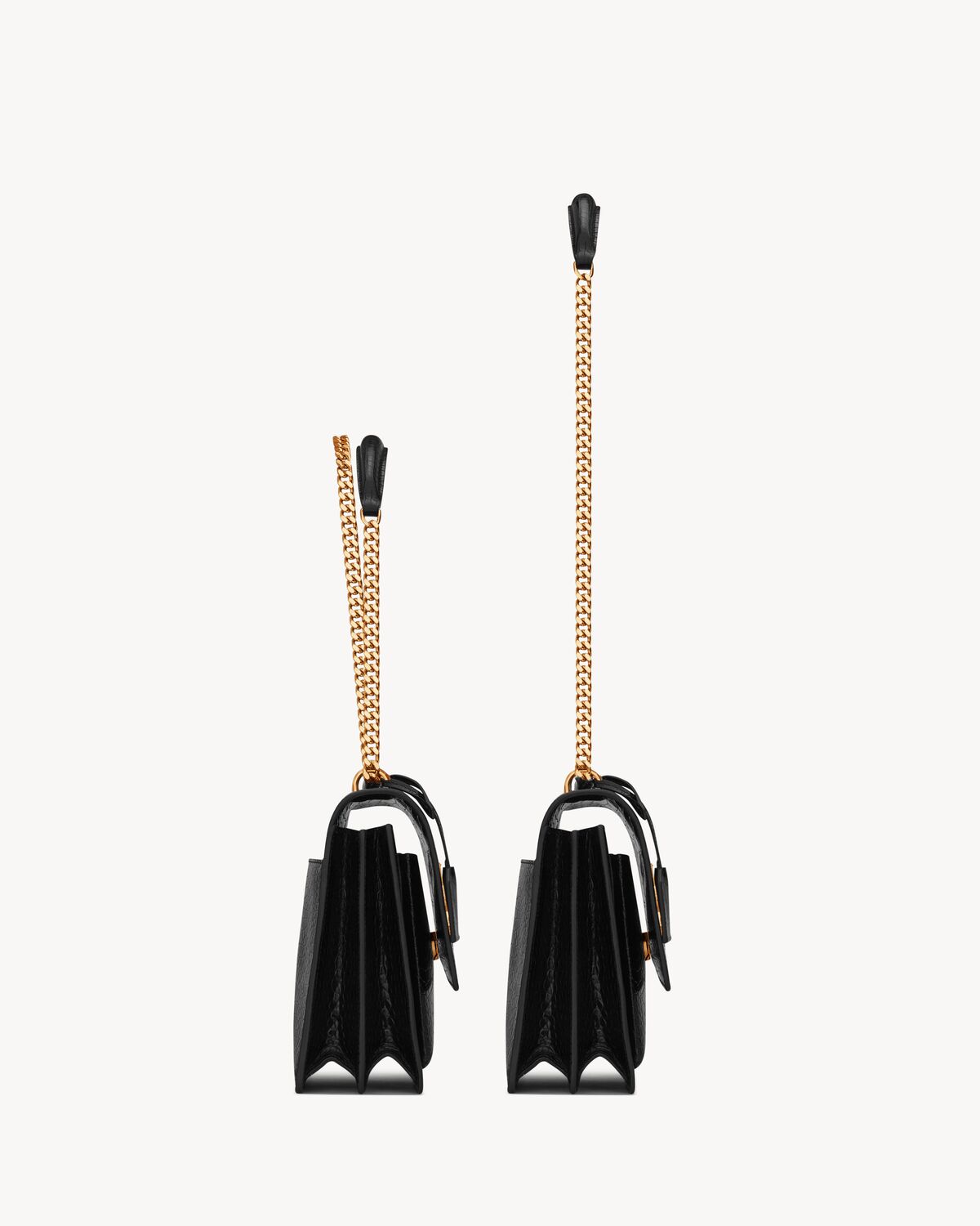 YSL Sunset Large in Crocodile-Embossed Leather - Image 5